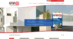 Desktop Screenshot of grantin.com.br